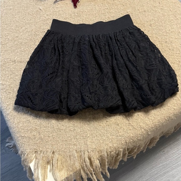 Dresses & Skirts - Tennis (tns) Black Lace Mini Bubble Skirt - Size M - Designed in Colombia